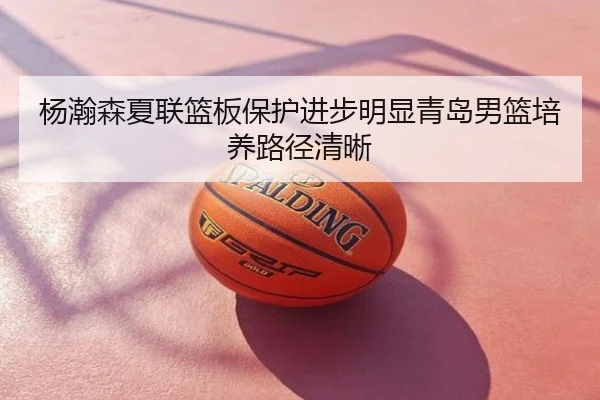 杨瀚森夏联篮板保护进步明显青岛男篮培养路径清晰